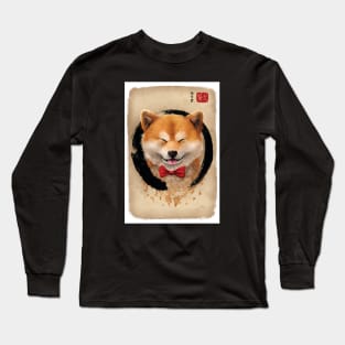 Cute Shiba Inu Long Sleeve T-Shirt